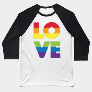 LOVE Pride Baseball T-Shirt